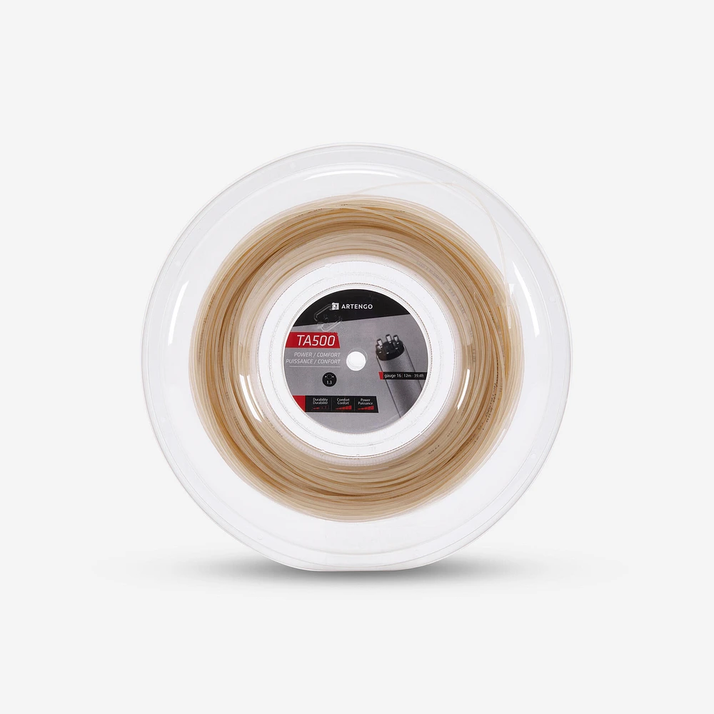TA 500 Comfort 1.3 mm Multifilament Tennis String 200 m - Beige