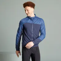 Men's Windproof Mountain Biking Jacket - Blue