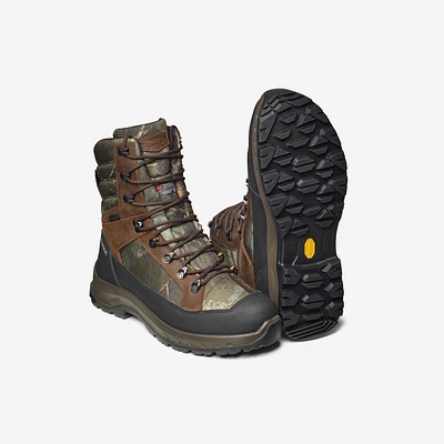 Hunting Boots Warm and Waterproof - Crosshunt 540 Camouflage