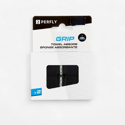 Badminton Towel Grip x2 - Black