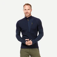 Men's Merino Wool Long-Sleeved Half-Zip T-Shirt – MT 900