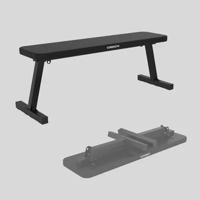 Weight Training Fold-Down Weights Bench - 100