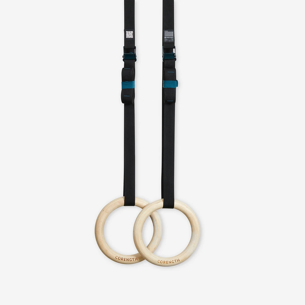 Fitness Wooden Rings