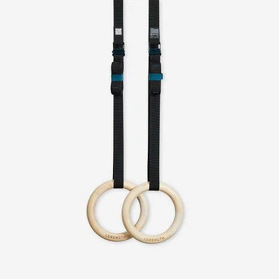 Fitness Wooden Rings