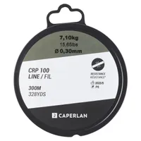 Line Carp Fishing 300 M Dark Brown