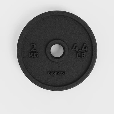 2 kg Cast-Iron Disc Weight Plate