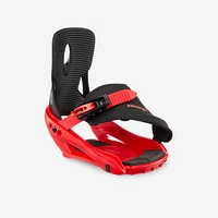 Kids’ Snowboard Bindings S - Faky Black/Red