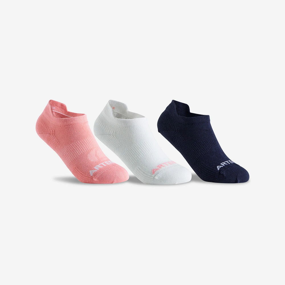 Kids' Low Tennis Socks Tri-Pack