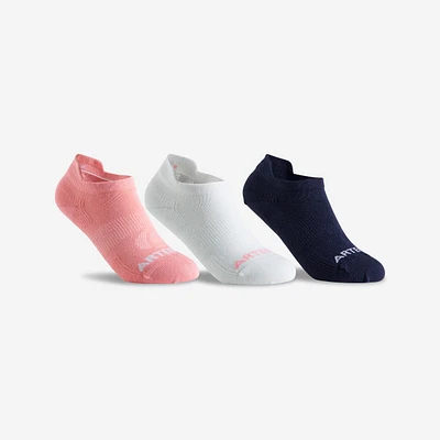 Kids' Low Tennis Socks Tri-Pack