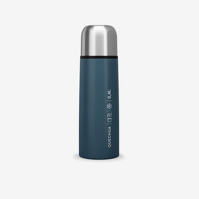 0.4 L Stainless Steel Hiking Water Bottle - Blue