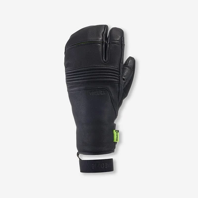 3-Finger Warm Gloves - Ski 900 Black