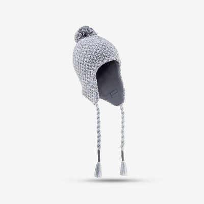 Kids' Timeless Peruvian Ski Hat - Grey