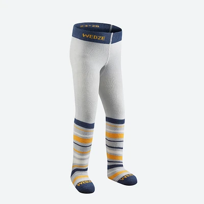 Kids' Base Layer - 500 Grey/Yellow