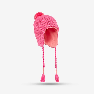 Kids' Timeless Ski Peruvian Hat - Pink