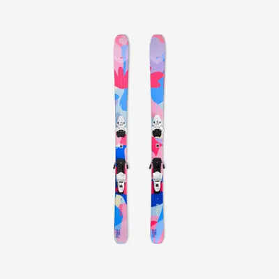 Women’s Downhill Skis & Bindings - Cross 150+ Floral
