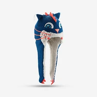 Kids' Ski Monstercat Peruvian Hat – Blue