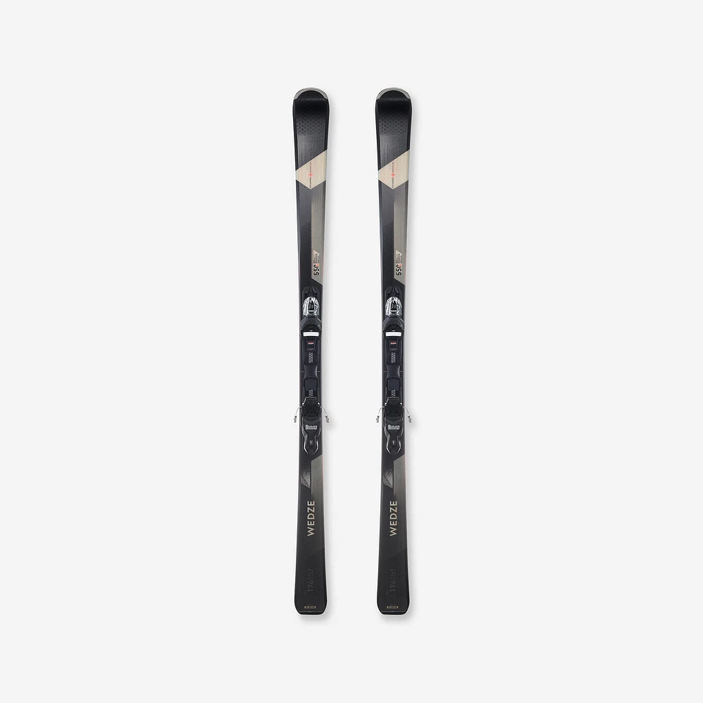 Downhill Skis with Bindings – Cross 550+ Black