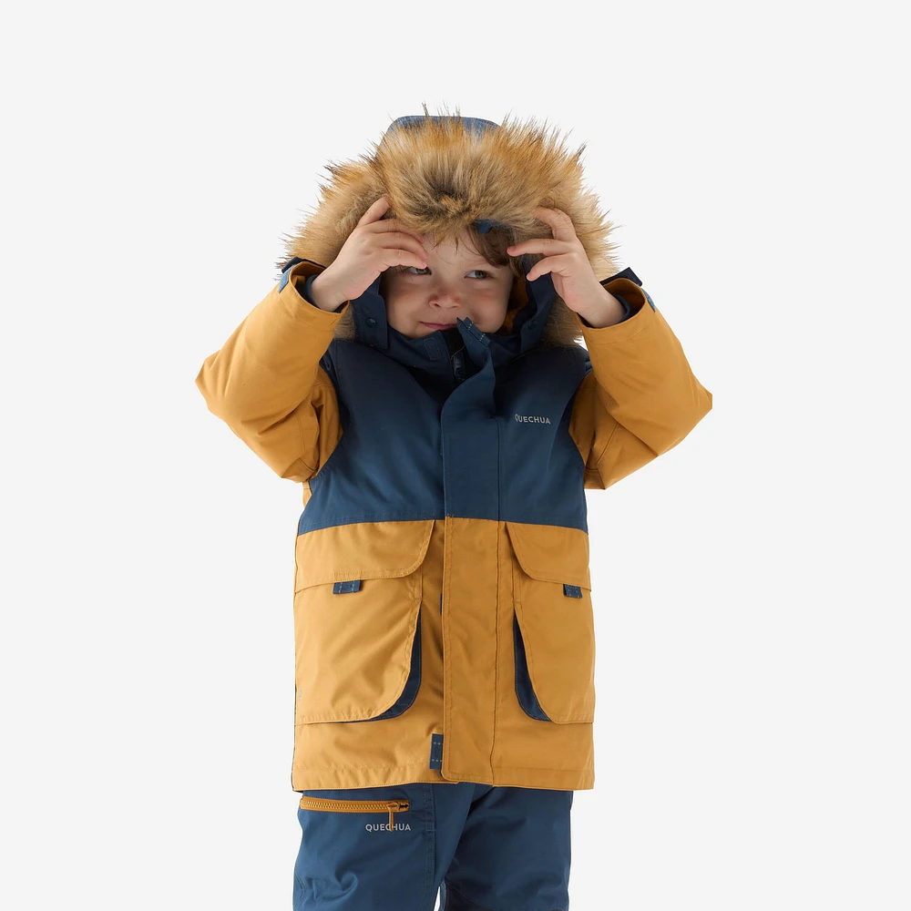 Kids’ Warm Hiking Parka – SH 500 Age 2-6