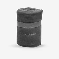 Camping Fleece Blanket - Black