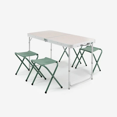 Folding Camping Table and Stools