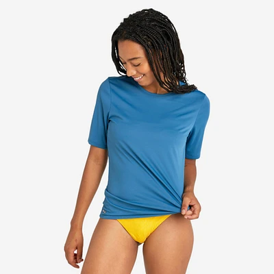 Women's Short-Sleeved Surfing Rash Guard