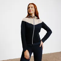 Women's Zipped Horse Riding Sweatshirt