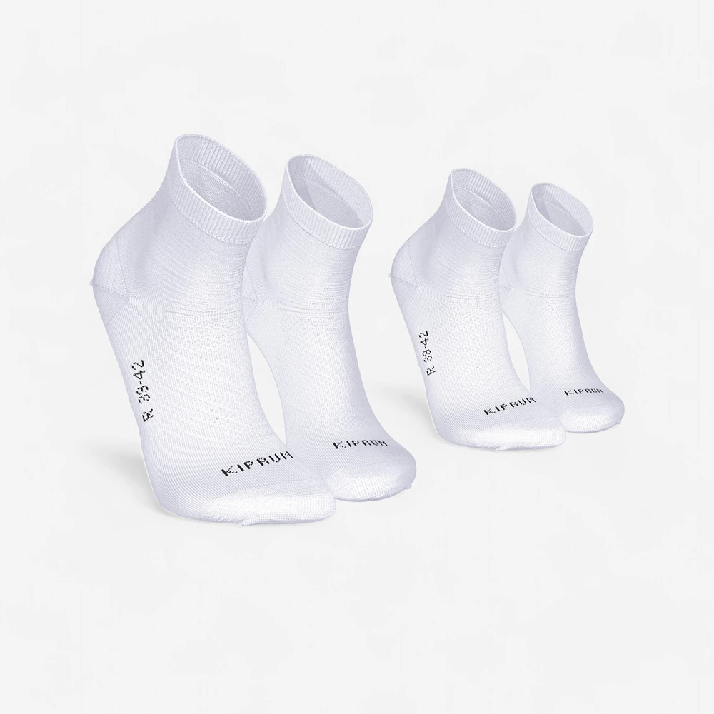 2-Pack Fine Crew Running Socks