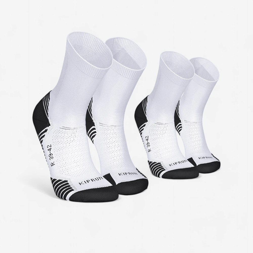 x2 Thick Mid-calf running socks
