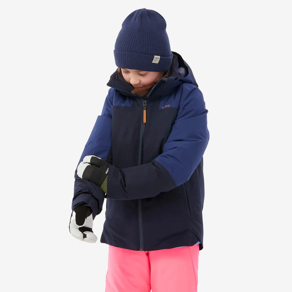 Kids’ Warm Ski Jacket - Ski 900 Blue