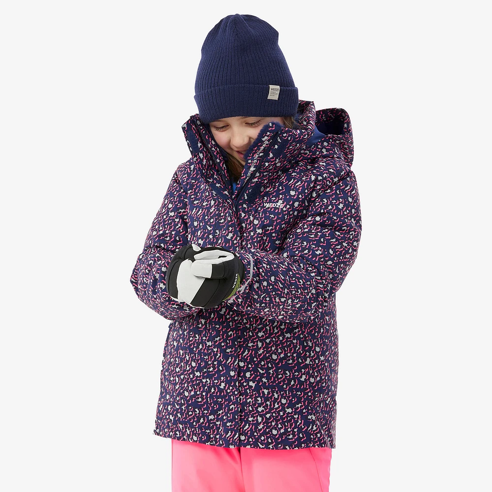 Kids’ Warm and Waterproof Ski Jacket – 500 Age 6-14