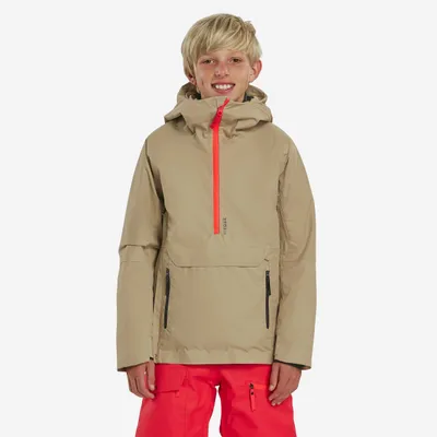 Kids’ Ski Jacket – FR 500 Beige