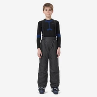 Kids' Ski Pants with Removable Straps - 100 Grey