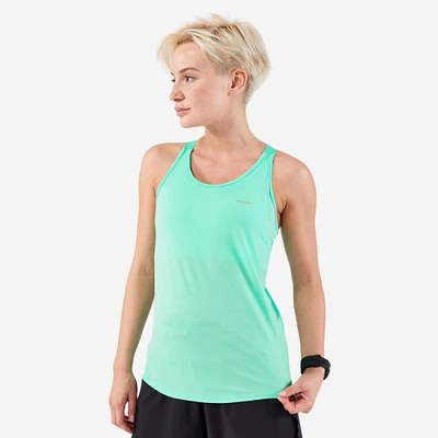 Women's Running Tank Top with Built-In Bra – Run 500