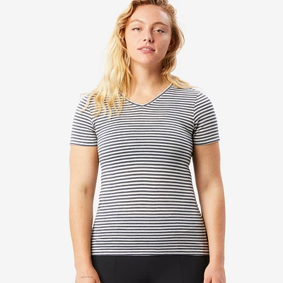 Women’s Merino Wool Hiking T-Shirt – Travel 500