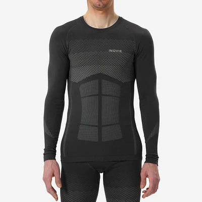 Men’s Base Layer Ski Top - 900 Black