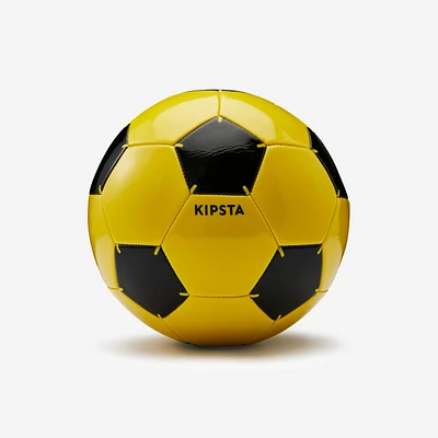Kids' Size 5 Soccer Ball - First Kick Yellow