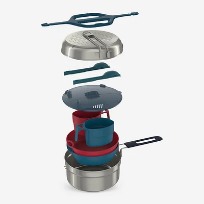 2-Person Stainless Camping Cook Set - MH 500