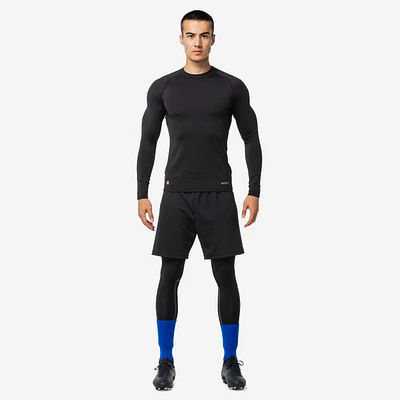 Men's Soccer Long-Sleeved Thermal Base Layer Top Keepcomfort 100