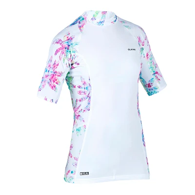 Kids' Short-Sleeved Surfing Rash Guard