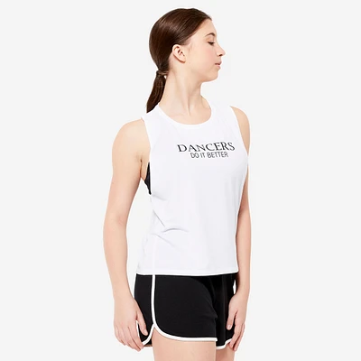 Women’s Modern Dance Cropped Tank Top