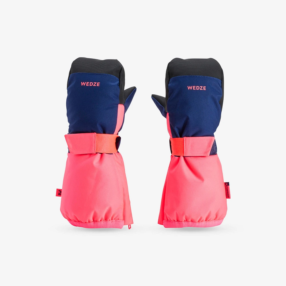 Kids' Warm and Waterproof Ski Mittens