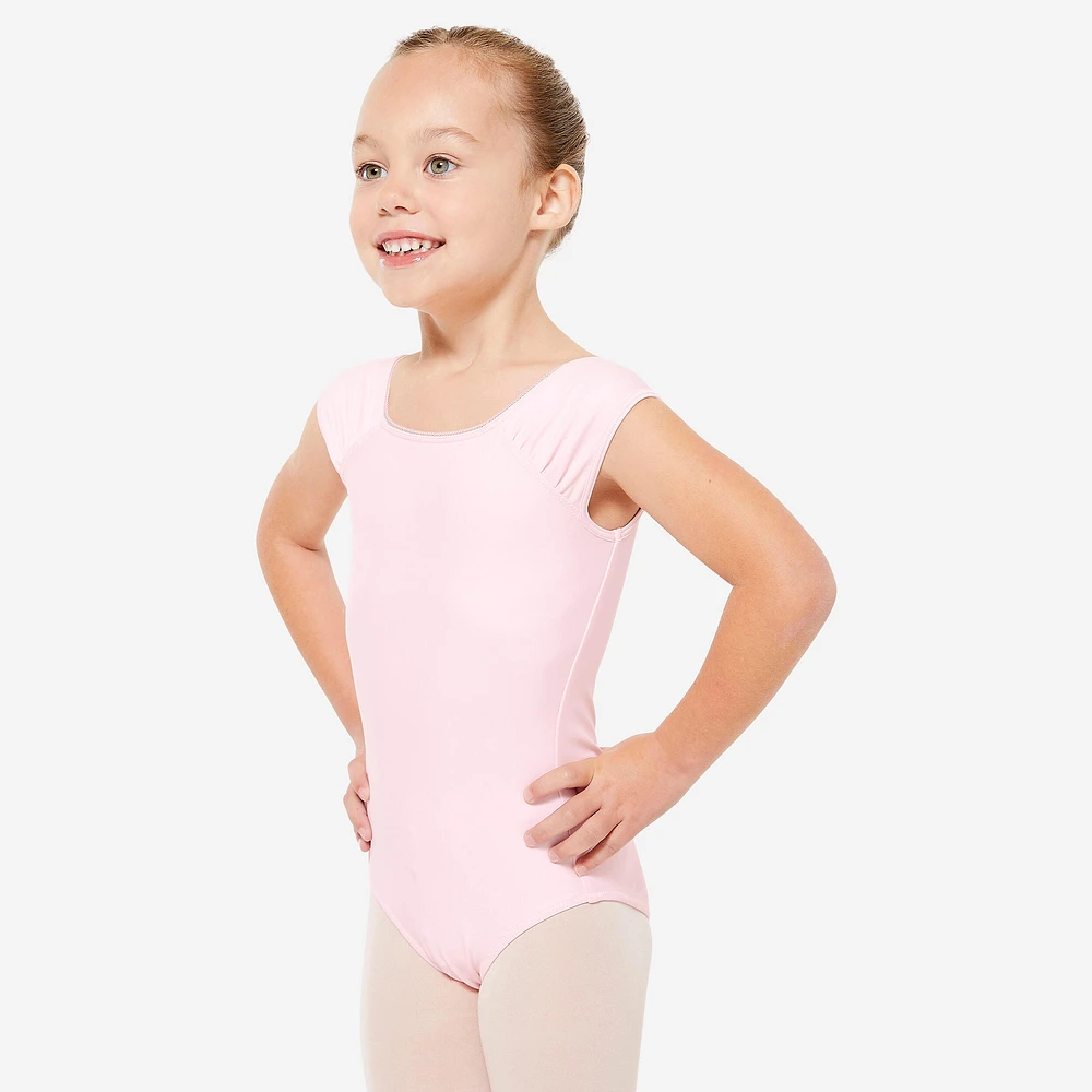 Kids' Short-Sleeved Dance Leotard