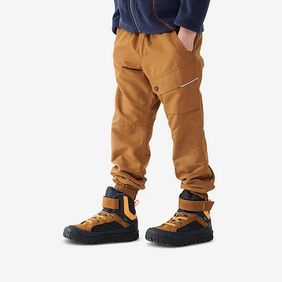 Kids’ Water-Repellent Hiking Pants - SH 100 Blue