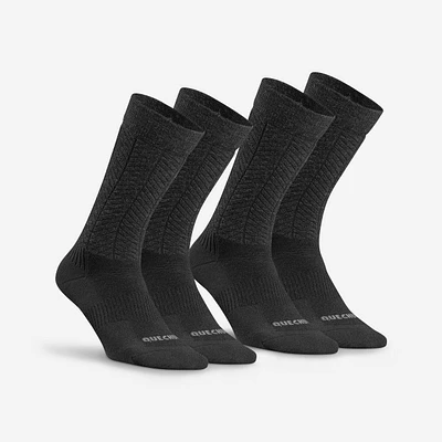 Mid-Height Hiking Socks in merino wool