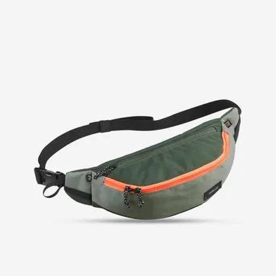 Hiking Belt Bag 2 L - Khaki/Orange