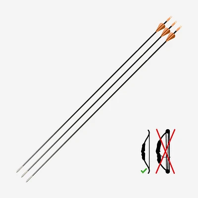 Carbon Arrow Tri-Pack - Discovery 300