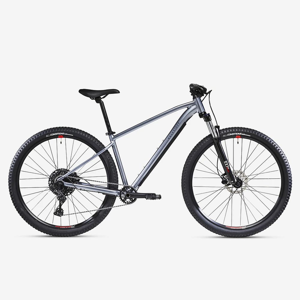 Touring Mountain Bike 29 in, Explore 520 Grey/Red