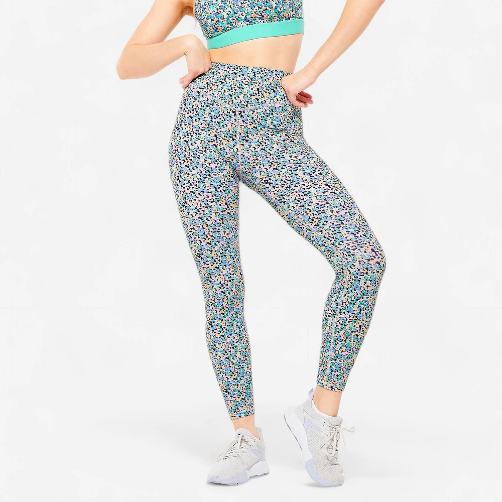 Women's High-Waisted Leggings with Print – FTI 120