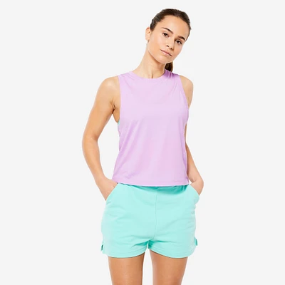 Women's Cotton Cropped Tank Top