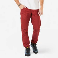 Men’s Climbing Pants - Organic Cotton Red